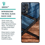 Wooden Tiles Glass Case for Oppo Reno5 Pro