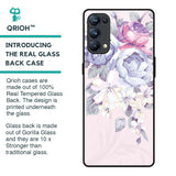 Elegant Floral Glass Case for Oppo Reno5 Pro