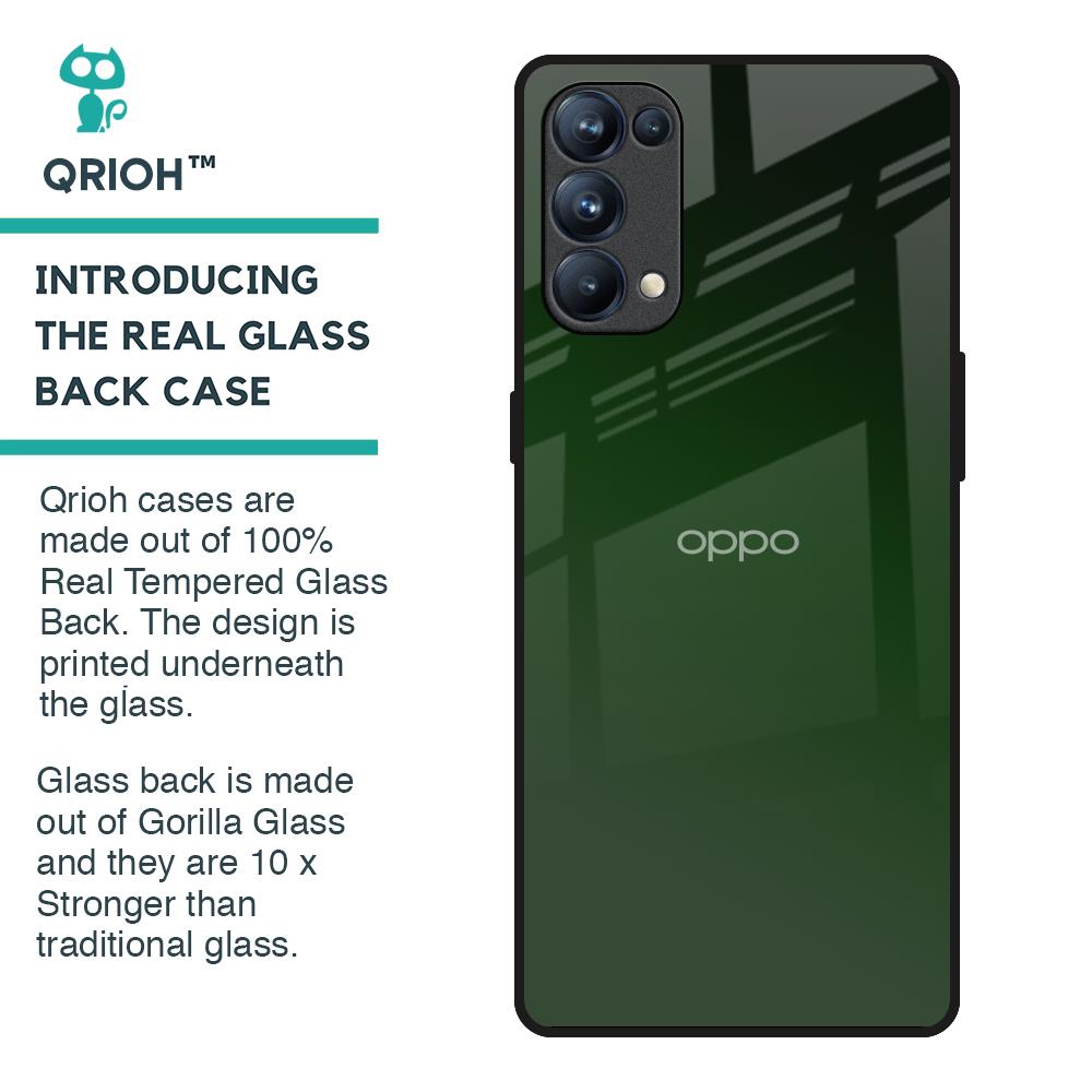 Deep Forest Glass Case for Oppo Reno5 Pro