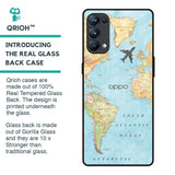 Fly Around The World Glass Case for Oppo Reno5 Pro