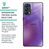 Ultraviolet Gradient Glass Case for Oppo Reno5 Pro