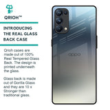 Tricolor Ombre Glass Case for Oppo Reno5 Pro