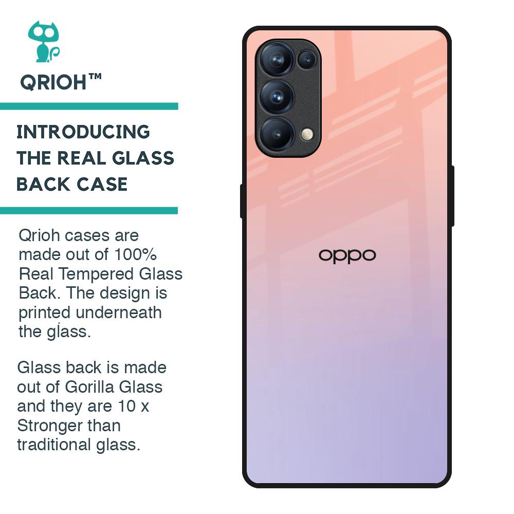 Dawn Gradient Glass Case for Oppo Reno5 Pro