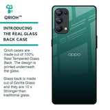 Palm Green Glass Case For Oppo Reno5 Pro