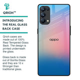 Blue & Pink Ombre Glass case for Oppo Reno5 Pro