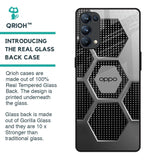 Hexagon Style Glass Case For Oppo Reno5 Pro