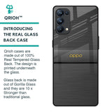 Grey Metallic Glass Case For Oppo Reno5 Pro