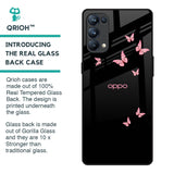 Fly Butterfly Glass Case for Oppo Reno5 Pro