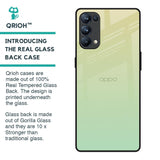 Mint Green Gradient Glass Case for Oppo Reno5 Pro