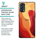 Magma Color Pattern Glass Case for Oppo Reno5 Pro