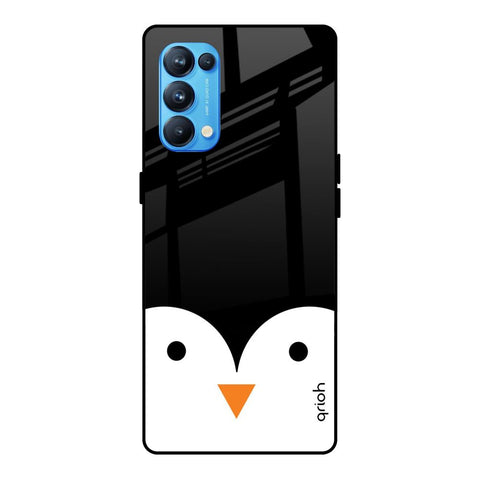 Cute Penguin Oppo Reno5 Pro Glass Cases & Covers Online