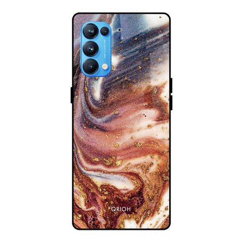Exceptional Texture Oppo Reno5 Pro Glass Cases & Covers Online