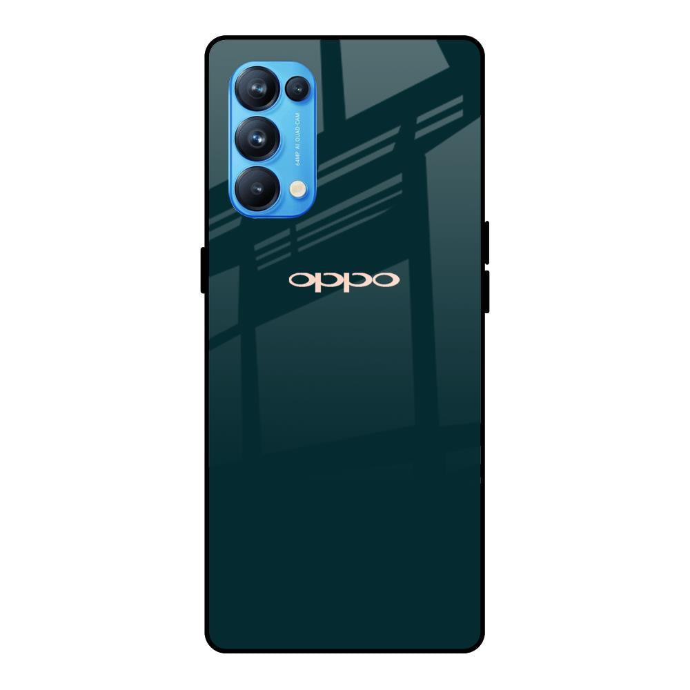 Hunter Green Oppo Reno5 Pro Glass Cases & Covers Online