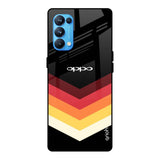 Abstract Arrow Pattern Oppo Reno5 Pro Glass Cases & Covers Online