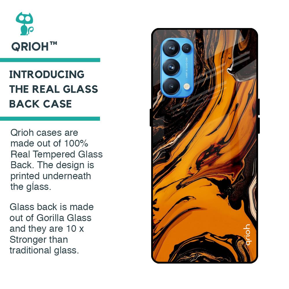 Secret Vapor Glass Case for Oppo Reno5 Pro