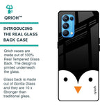 Cute Penguin Glass Case for Oppo Reno5 Pro