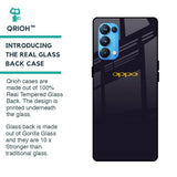 Deadlock Black Glass Case For Oppo Reno5 Pro
