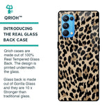 Leopard Seamless Glass Case For Oppo Reno5 Pro