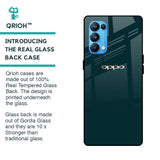 Hunter Green Glass Case For Oppo Reno5 Pro