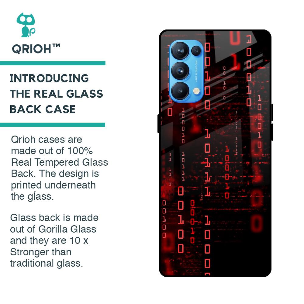 Let's Decode Glass Case For Oppo Reno5 Pro