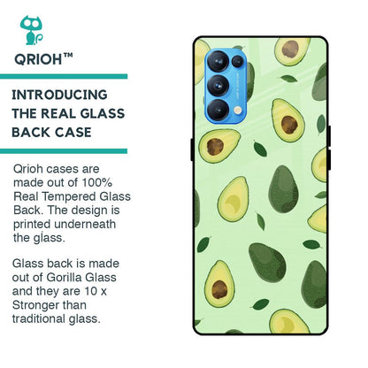Pears Green Glass Case For Oppo Reno5 Pro
