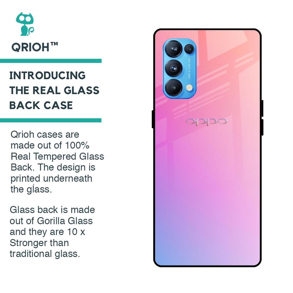 Dusky Iris Glass case for Oppo Reno5 Pro