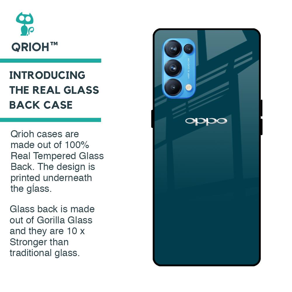 Emerald Glass Case for Oppo Reno5 Pro