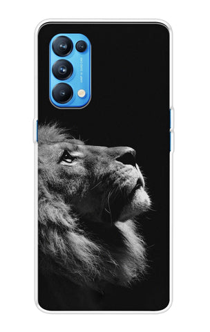 Lion Looking to Sky Oppo Reno5 Pro Back Cover