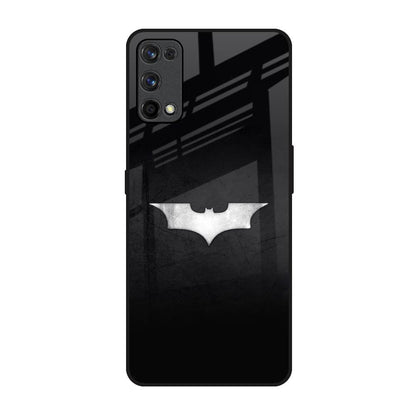 Super Hero Logo Realme X7 Pro Glass Back Cover Online