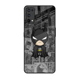 Cartoon Art Realme X7 Pro Glass Back Cover Online