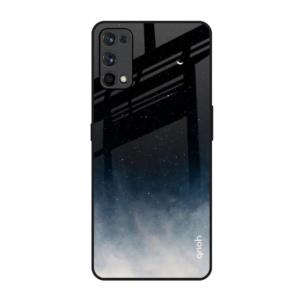 Black Aura Realme X7 Pro Glass Back Cover Online