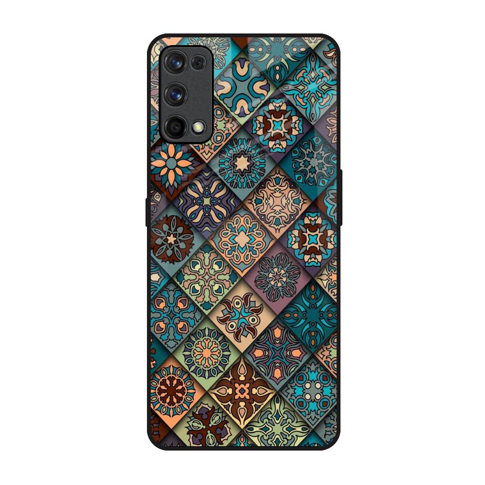 Retro Art Realme X7 Pro Glass Back Cover Online
