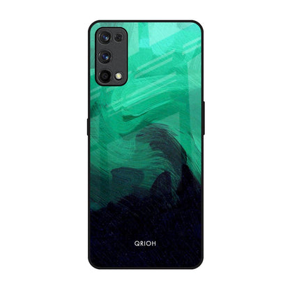 Scarlet Amber Realme X7 Pro Glass Back Cover Online