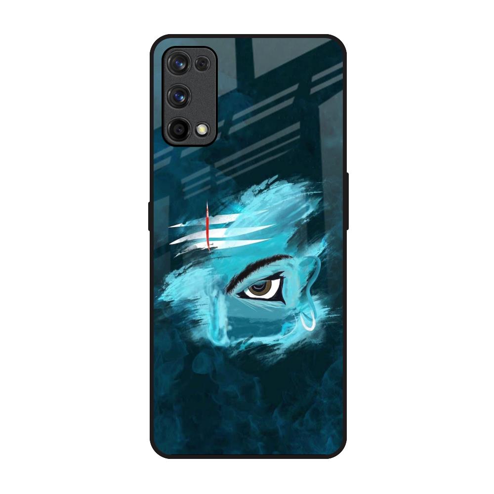 Power Of Trinetra Realme X7 Pro Glass Back Cover Online