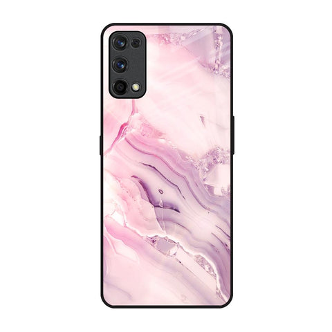 Diamond Pink Gradient Realme X7 Pro Glass Back Cover Online