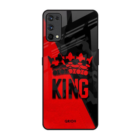 I Am A King Realme X7 Pro Glass Back Cover Online