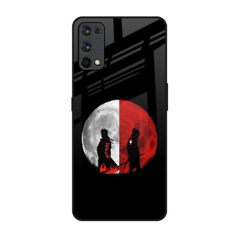 Anime Red Moon Realme X7 Pro Glass Back Cover Online
