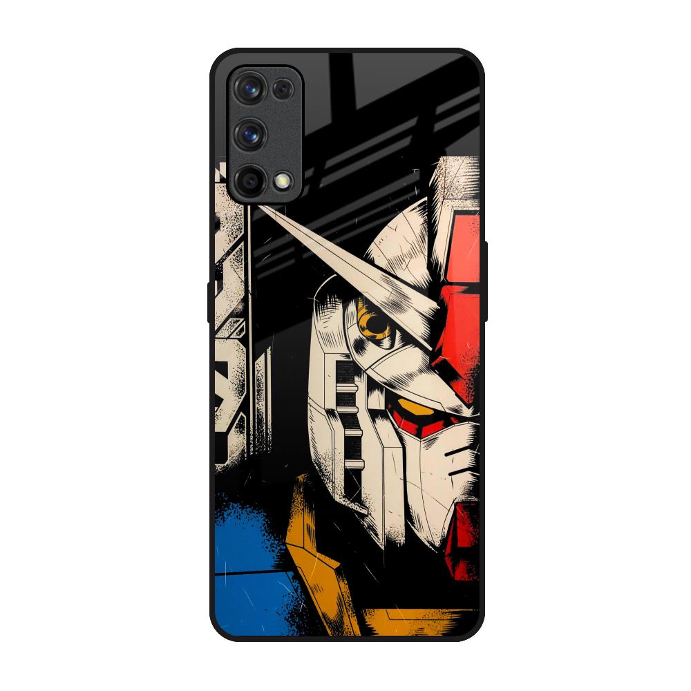 Transformer Art Realme X7 Pro Glass Back Cover Online