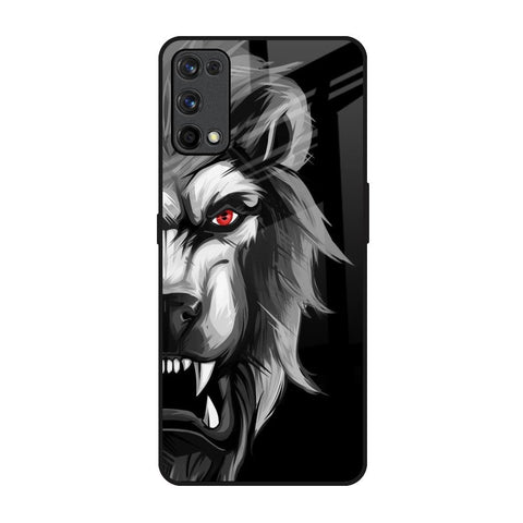 Wild Lion Realme X7 Pro Glass Back Cover Online