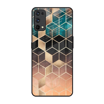 Bronze Texture Realme X7 Pro Glass Back Cover Online