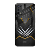 Black Warrior Realme X7 Pro Glass Back Cover Online