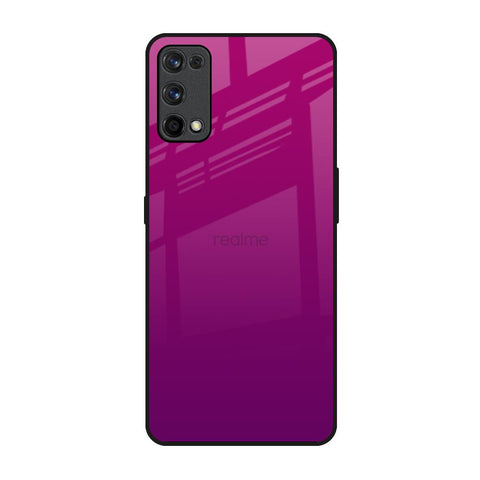 Magenta Gradient Realme X7 Pro Glass Back Cover Online