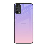 Lavender Gradient Realme X7 Pro Glass Back Cover Online