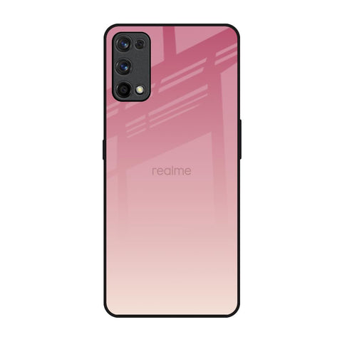 Blooming Pink Realme X7 Pro Glass Back Cover Online