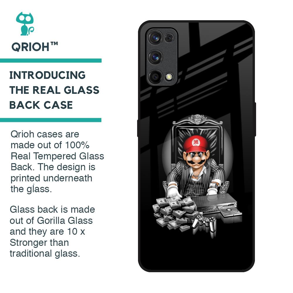 Dark Secret Glass Case for Realme X7 Pro