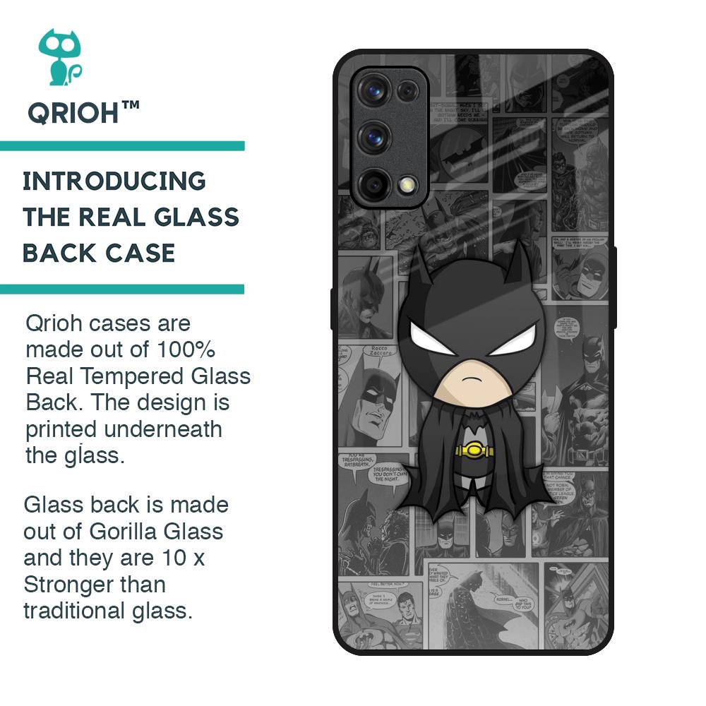 Cartoon Art Glass Case for Realme X7 Pro