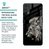 Brave Lion Glass Case for Realme X7 Pro