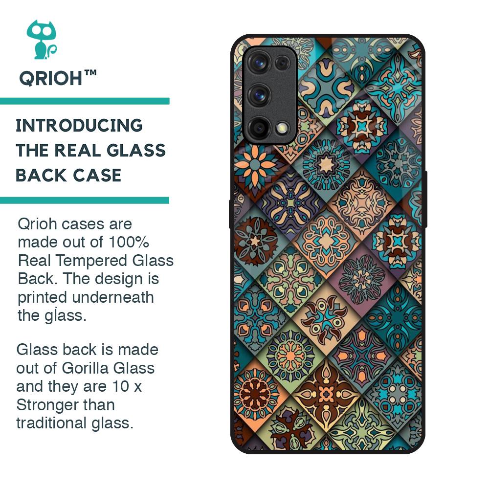 Retro Art Glass Case for Realme X7 Pro