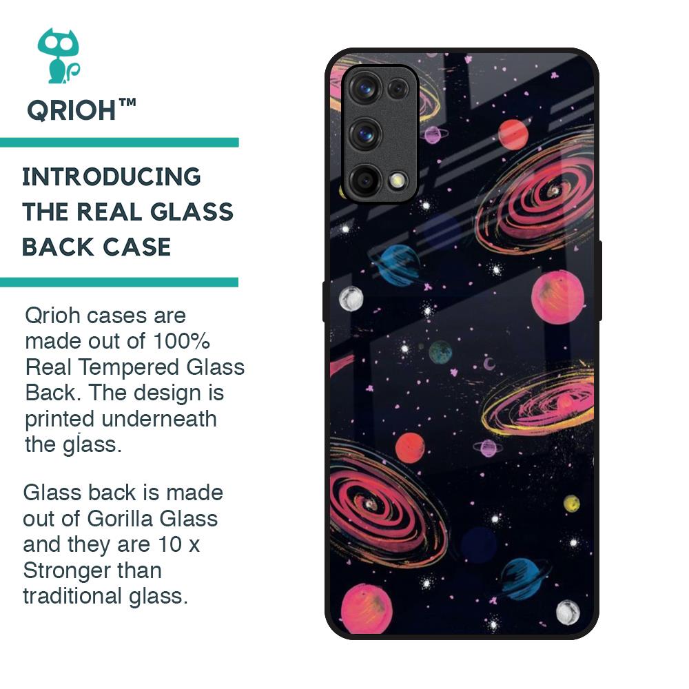 Galaxy In Dream Glass Case For Realme X7 Pro