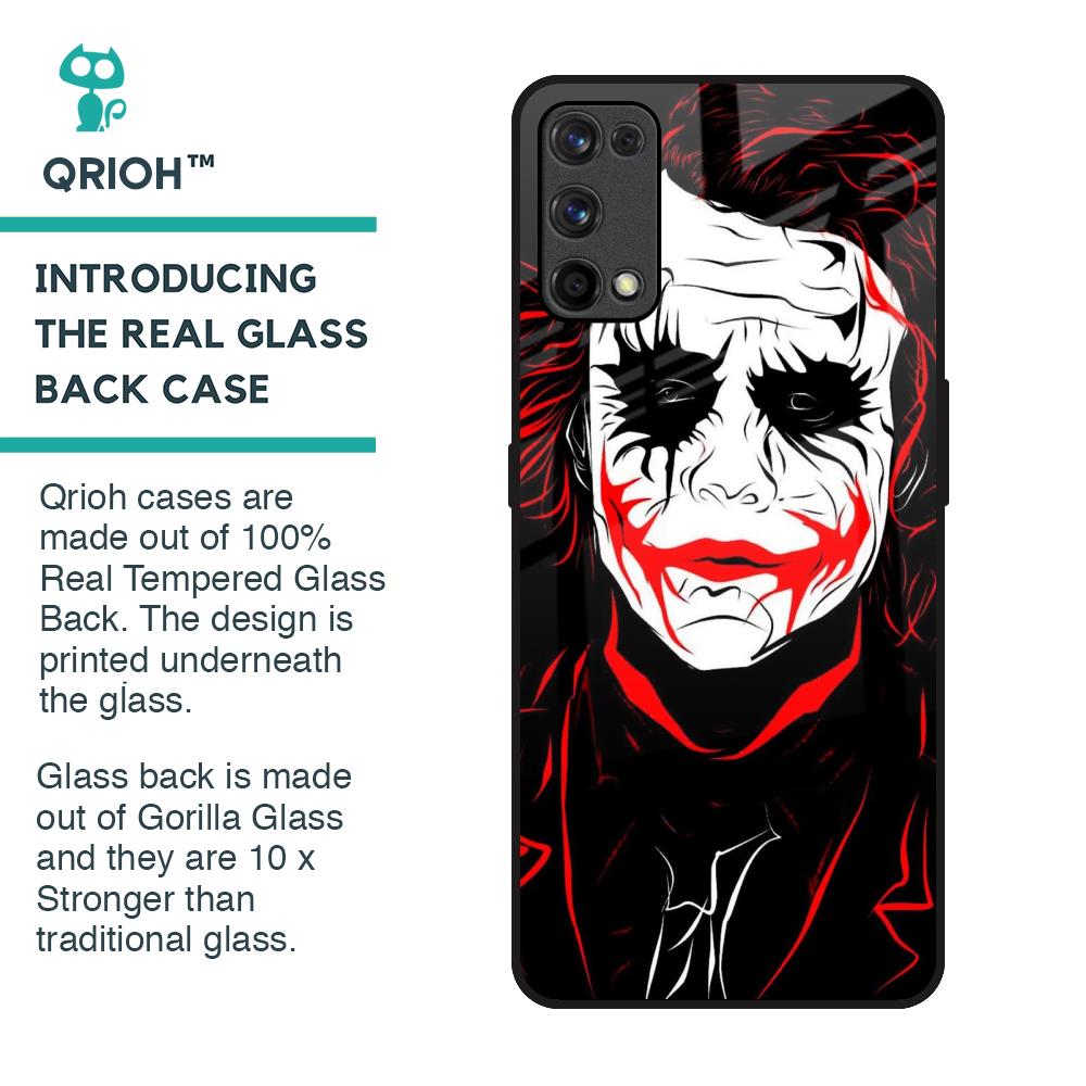 Life In Dark Glass Case For Realme X7 Pro